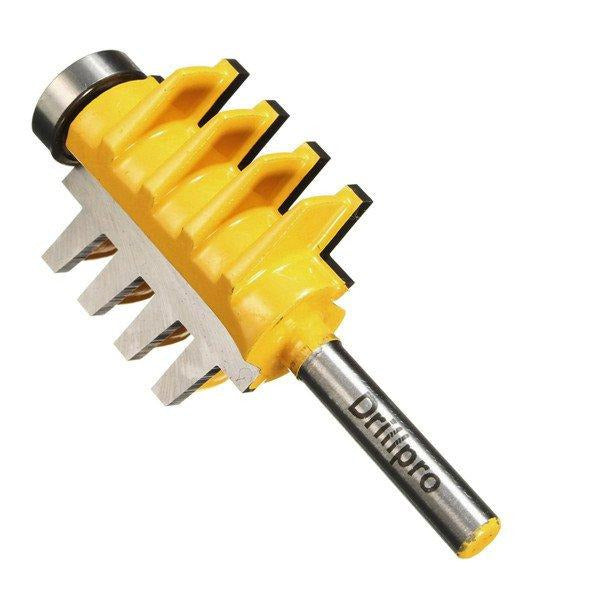 Drillpro RB10 1/4 Inch Shank Router Bit Reversible Joint Cutter