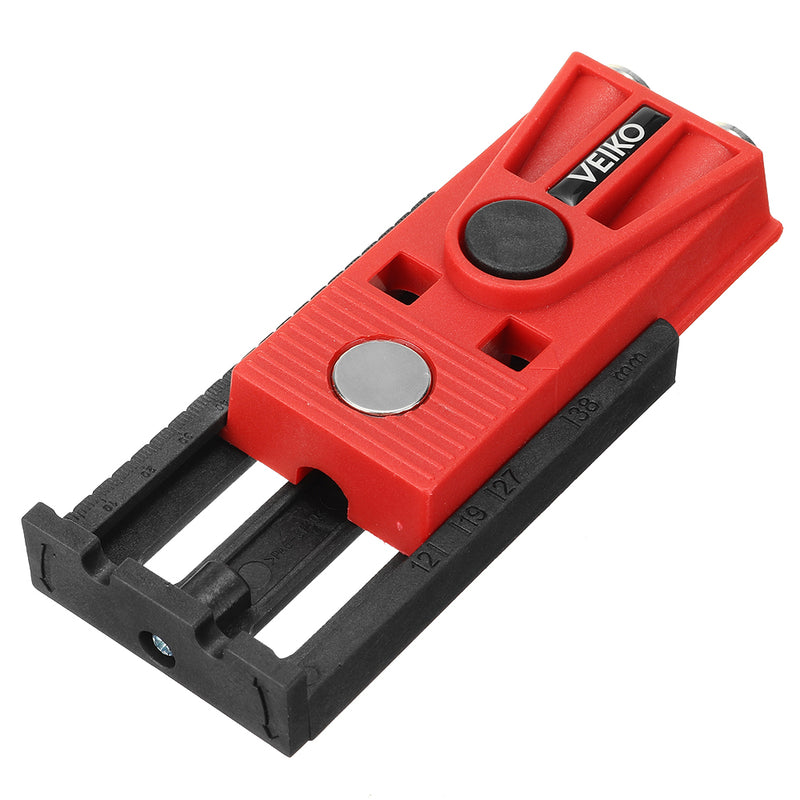 VEIKO 9.5MM Pocket Hole Jig Drilling Locator Woodworking Guide Screw Drill Angle Positioning Tools for Carpenter