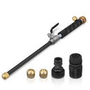 MATCC Hydro Jet High Pressure Power Washer Gun Heavy Duty Metal Watering Wand Sprayer Hydro Jet Washer Wand Hydrojet Power Washer 2 Nozzles