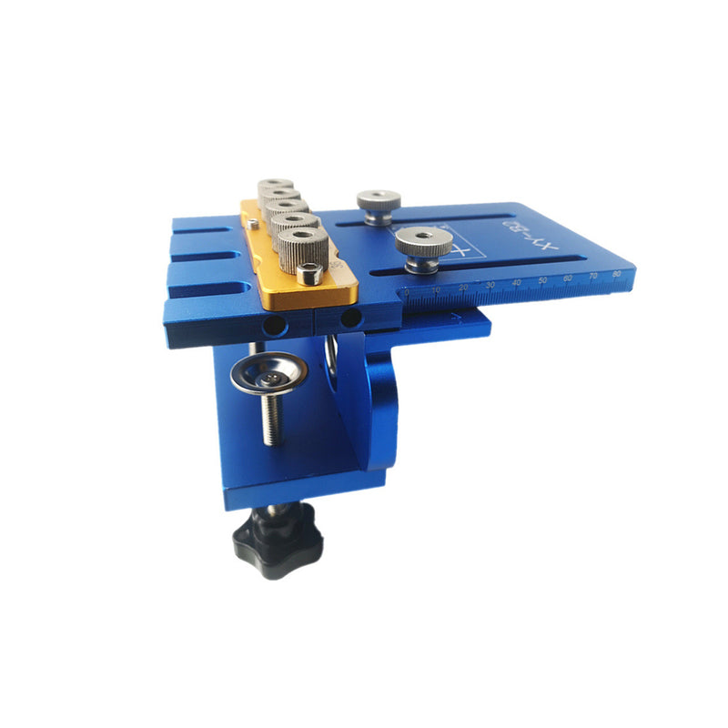 4-in-1 Woodworking Pocket Hole Jig DIY Adjustable Doweling Jig Set Dowel Drill Guide Position Sleeves Hole Kit