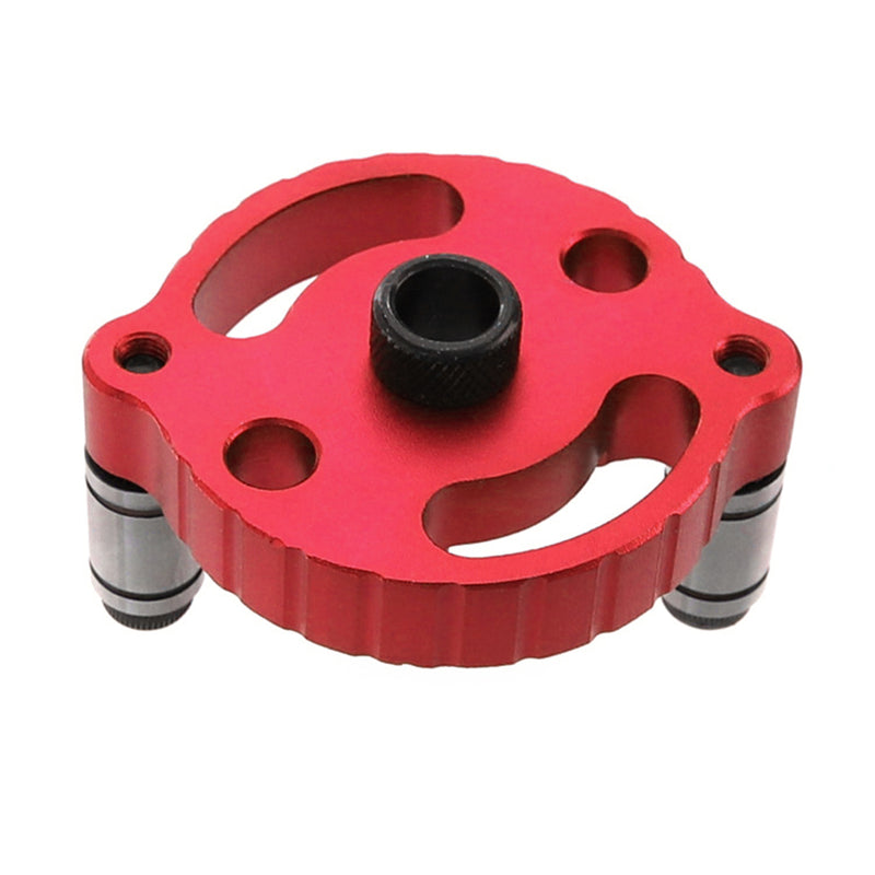 Self-Centering Dowelling Jig Wood Panel Puncher Hole Locator Measuring Drilling Woodworking Tool