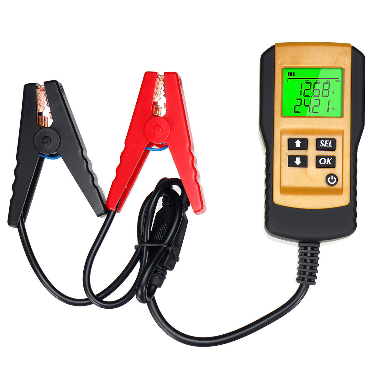12V AE300 Digital LCD Battery Load Tester Analyzer - Cartoolshop