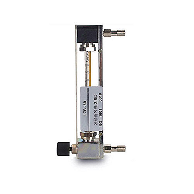 Natural Gas Rotameter with 60-600 Ml/min Measuring Range Glass Material and 4% Accuracy Flow Meter