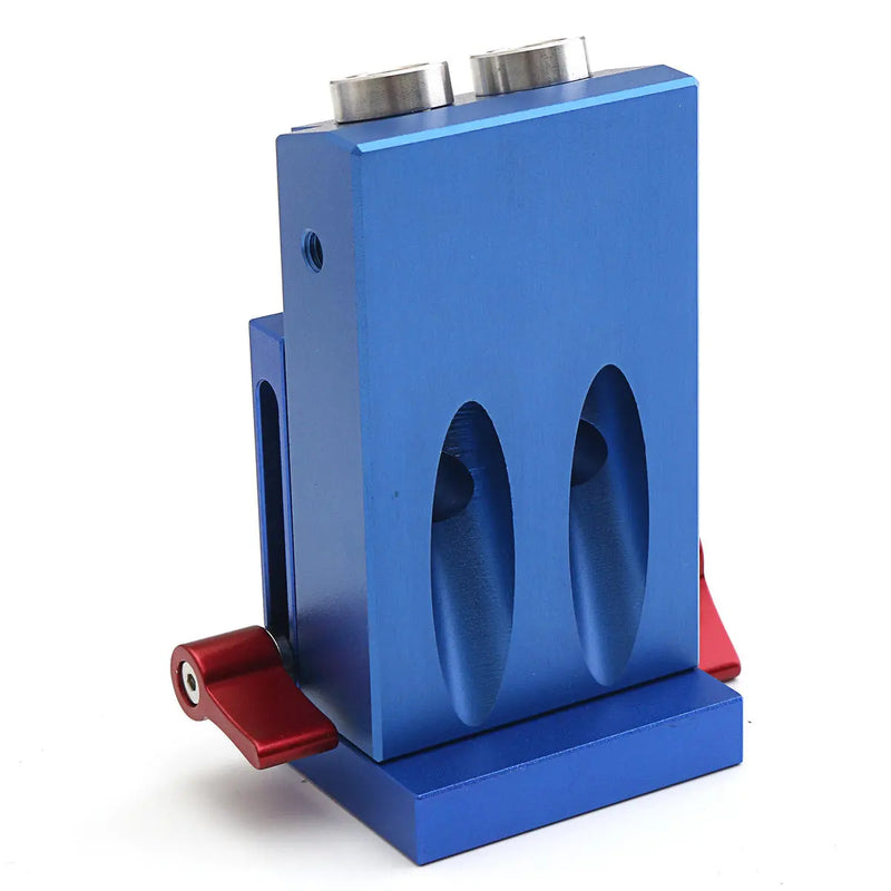 Mini Pocket Slant Hole Jig System Kit with Step Drill Bit Woodwork Tool Set