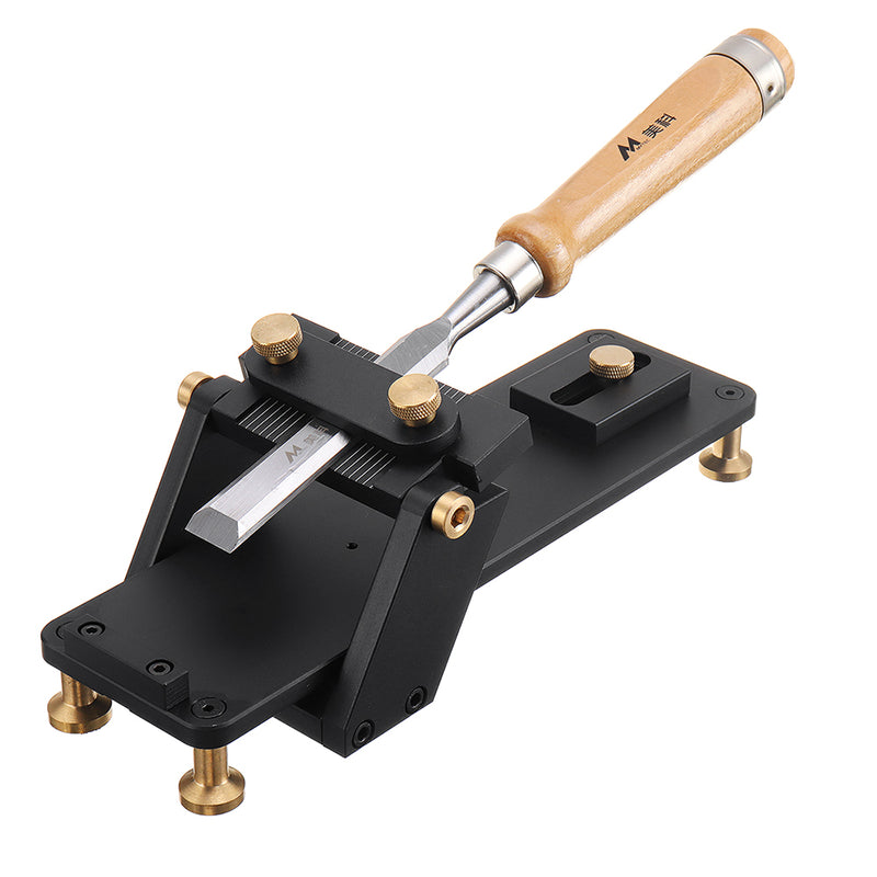 Drillpro CNC Linear Guide Sharpen Guide Fixed Angle Holder Hone Cutter Sharpener Woodworking Turning Tool Chisel Plane Ultra-fine Grindstone Holder