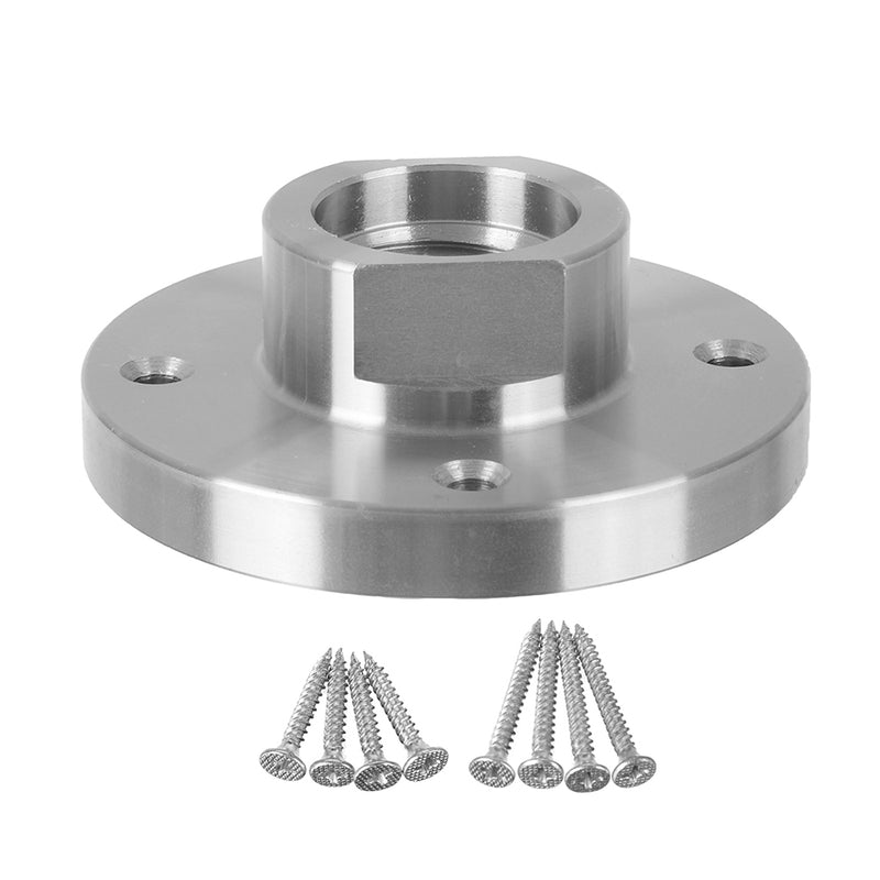 3 inch/75mm Steel Face Plate with Screws M33*3.5/1"8TPI Thread for Wood Lathe Turning Woodworking Tool