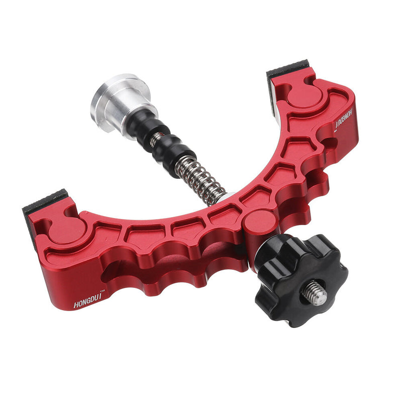 HONGDUI Aluminum Alloy Knuckle Clamp Adjustable Press Plate T-Track Clamp Quick Acting Hold Down Clamp Precision Woodworking Tool