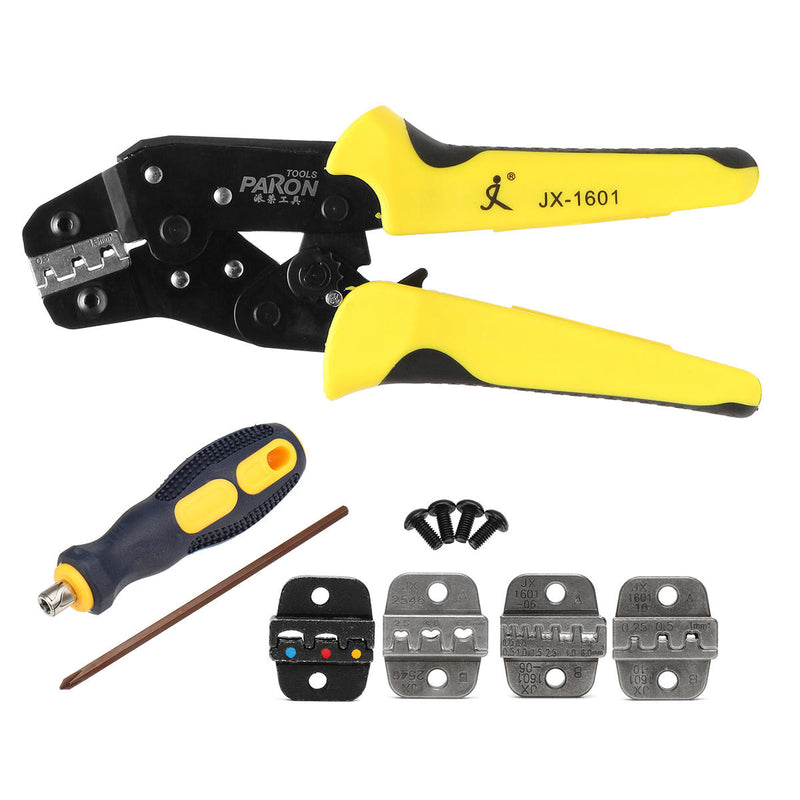 Paron JX-D5 Multifunctional Ratchet Crimping Tool Wire Strippers Terminals Pliers Kit