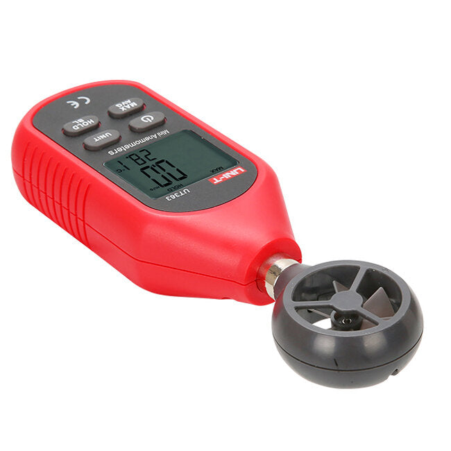 UNI-T UT363 Mini Digital Wind Speed Meter Pocket Anemometer Speed Temperature Tester Thermometer