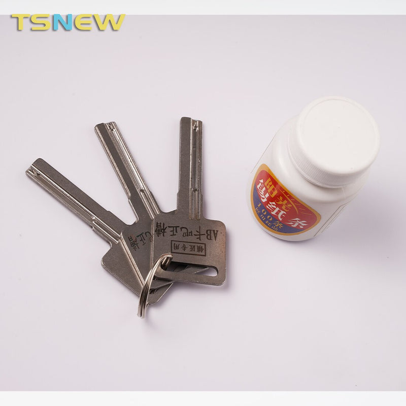 AB Kaba Lock Opening Tool Tin Foil Tool Portable Guide Free Three Models