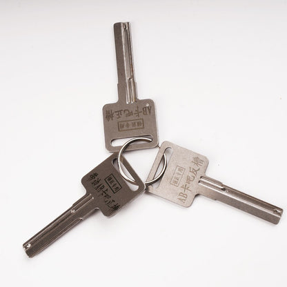AB Kaba Lock Opening Tool Tin Foil Tool Portable Guide Free Three Models