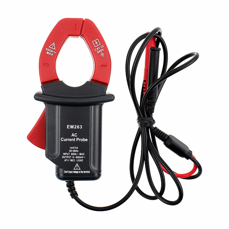 ALL SUN EM263 Compact Current Probe Clamp With Multimeter Digital Clamp Meter Frequency Volt Output Electrical Instruments