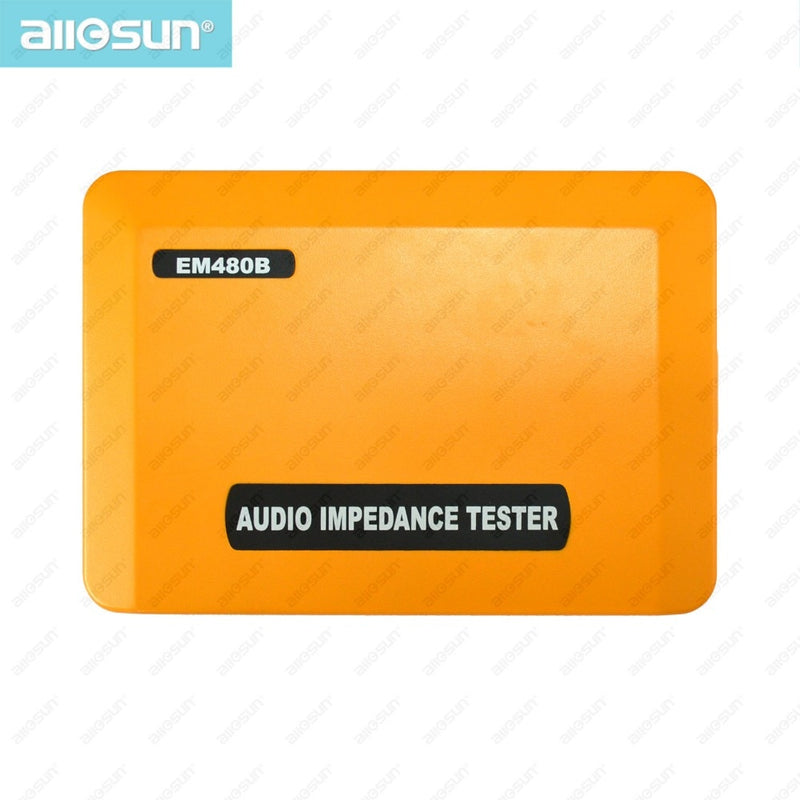 ALL SUN EM480B Audio Impedance Tester CATIII Test Ranges 20/200/2000 Resistance Meter 1KHz Timer Function Data Hold