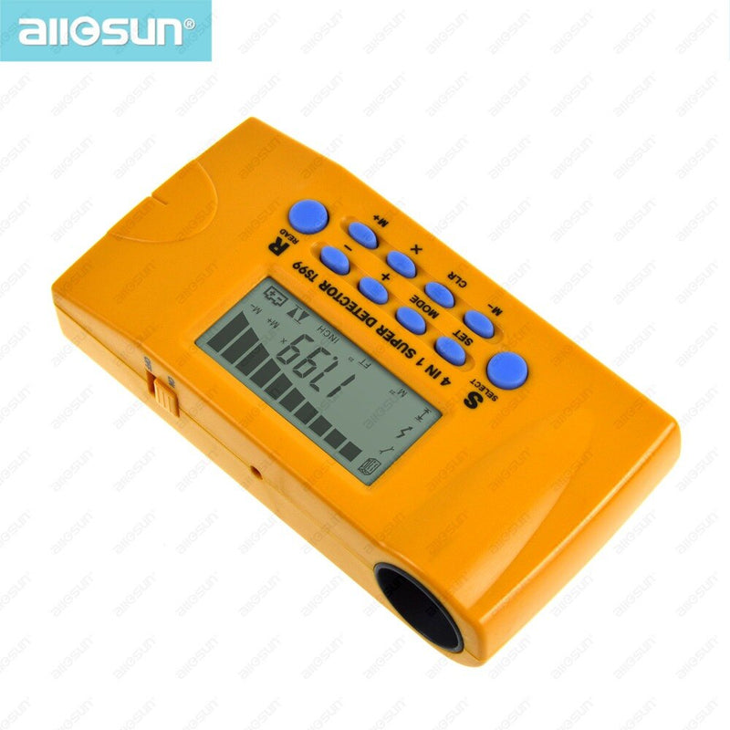 ALL SUN TS99 4 In 1 Detector Ultrasonic Household Detector Stud/Metal/Voltage/Distance Laser