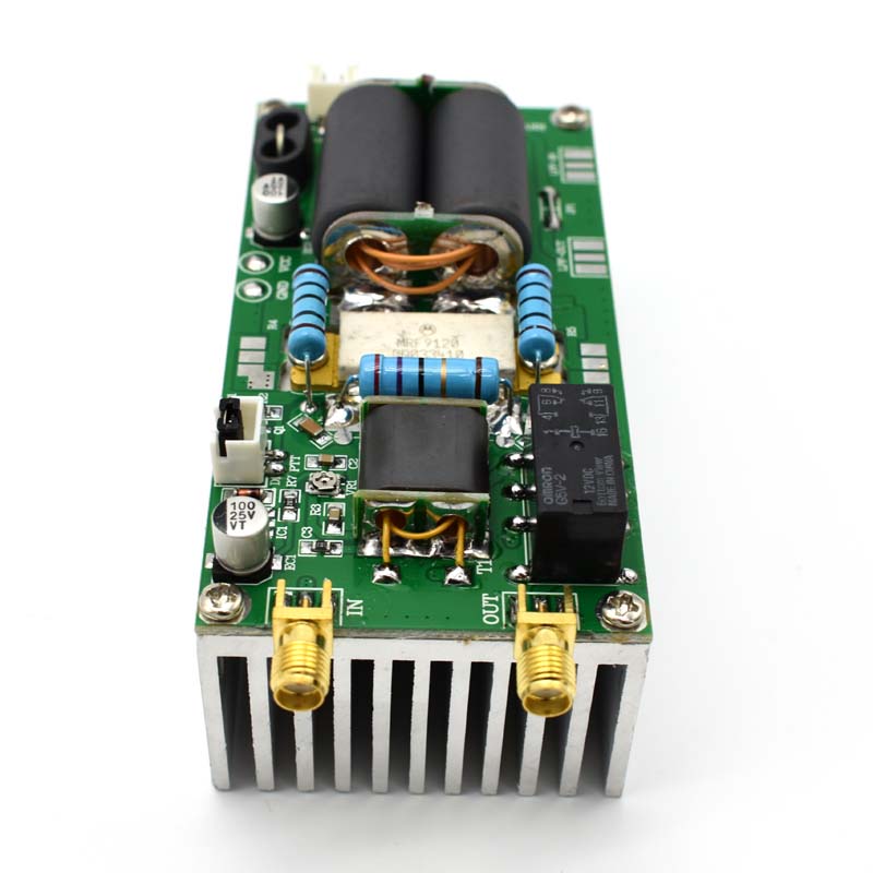 Assembled 100W SSB Linear HF Power Amplifier with Heatsink for YAESU FT-817 KX3 Cw AM FM Amplificador Audio C5-001