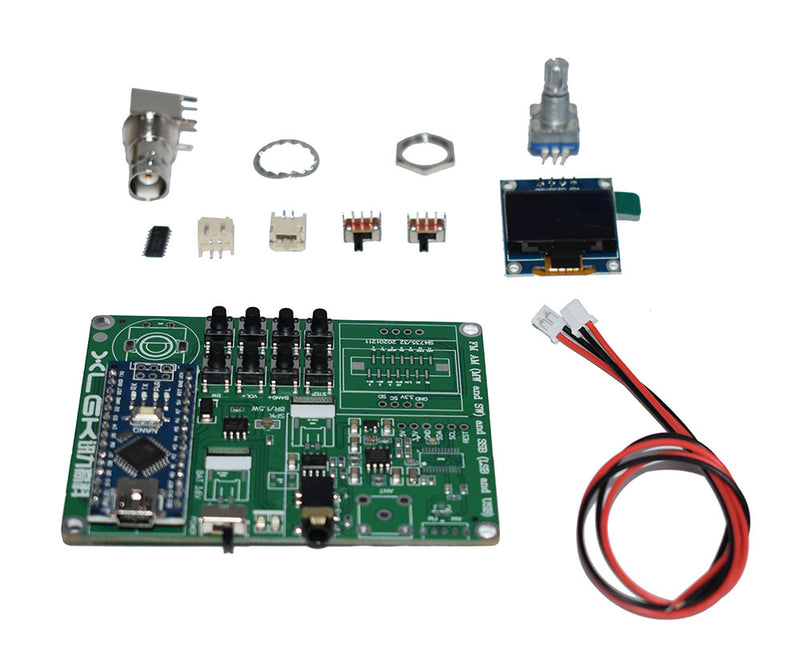 Assembled DIY SI4732 Chip All Band Radio Receiver FM AM (MW and SW) SSB LSB and USB+ 3.6v Lithium Battery + Antenna + Speaker