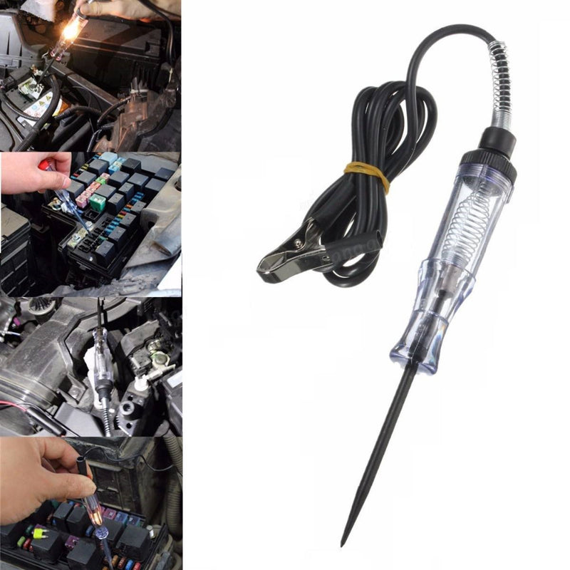Auto Car Voltage Tester Electrical Test Pen Pencil Car Motorcycle Circuit Detection Repair Tools Voltage Meter 6V-24V