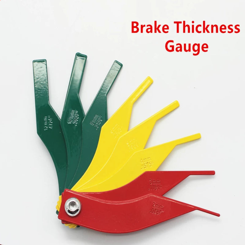 Automobile Specialized Tools Brake Pad Brake System Detection Tools Brake Pads Scale Brake Thickness Gauge