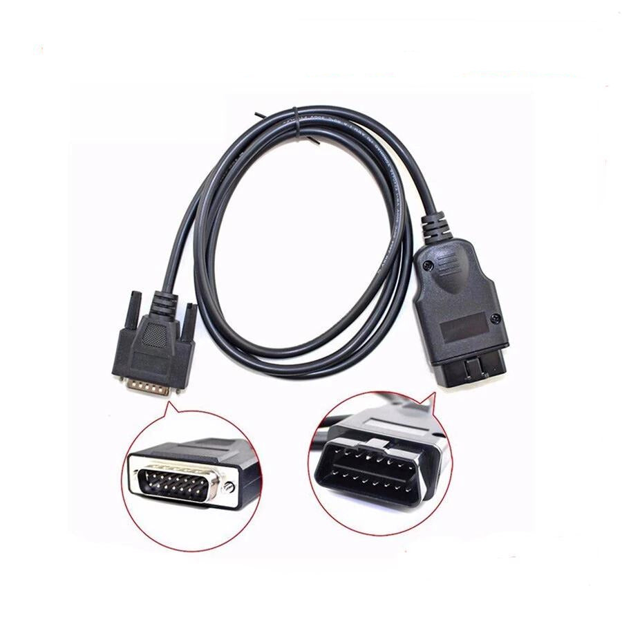 Vgate VS890 OBD2 Code Reader Scanner Vgate MaxiScan VS890 16pin to 15pin Main Cable - Cartoolshop
