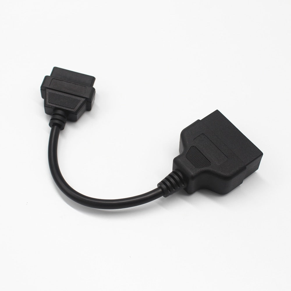 Car OBDII Cable Adapter Transfer for Toyota 22Pin Male To 16Pin OBD2 Female Diagnostic Connector