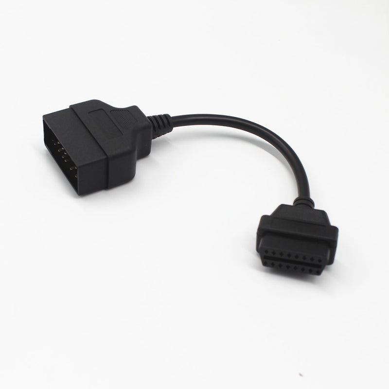 Car OBDII Cable Adapter Transfer for Toyota 22Pin Male To 16Pin OBD2 Female Diagnostic Connector