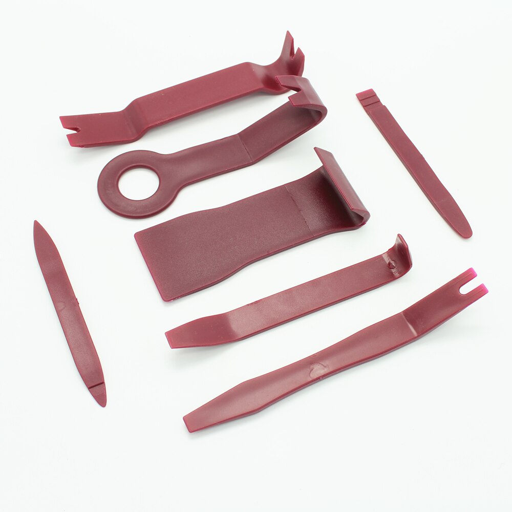 Car Radio Panel Interior Door Clip Panel Pry Tool Trim Dashboard Removal Opening Tool 7pcs/set