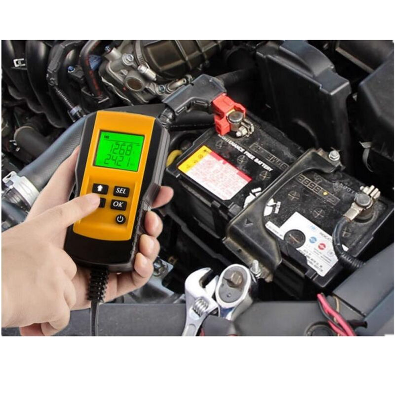Digital Car Battery Auto System Analyzer AE300 12V LCD Automotive Vehicle Battery Voltage ohm Tester