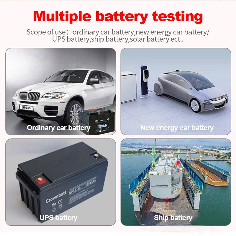 DUOYI DY226A Car Battery Tester Load Starting Charge Tester Vehicle UPS Marine Multifunction Battery Tester