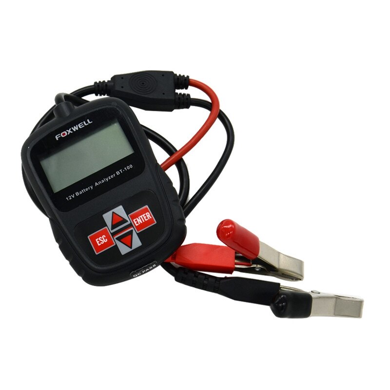 FOXWELL BT100 12V Car Battery Tester for Flooded AGM GEL Digital All Cars Data Battery Analyzer - Cartoolshop