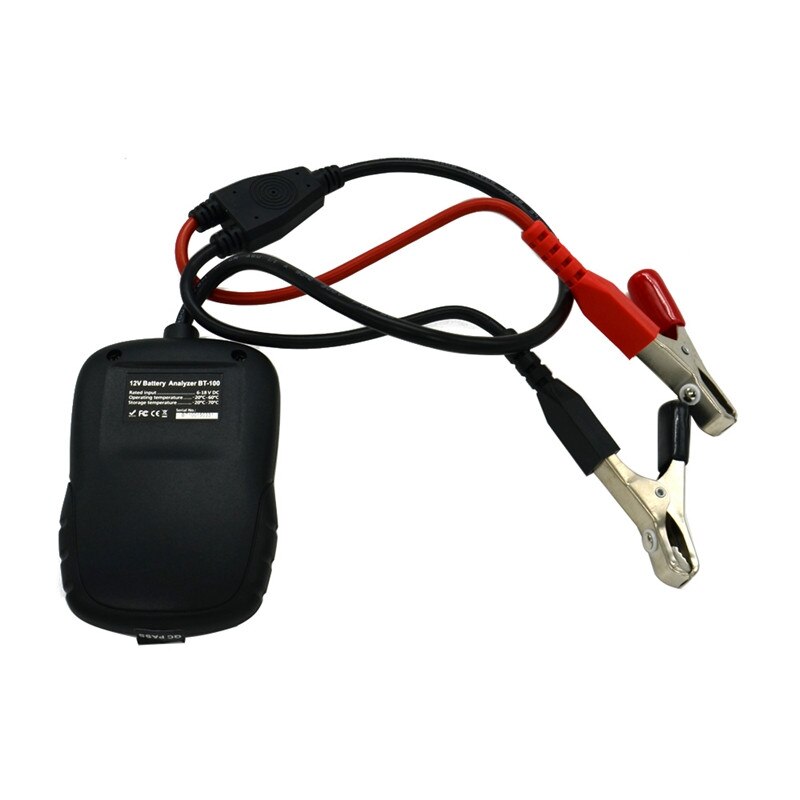 FOXWELL BT100 12V Car Battery Tester for Flooded AGM GEL Digital All Cars Data Battery Analyzer - Cartoolshop