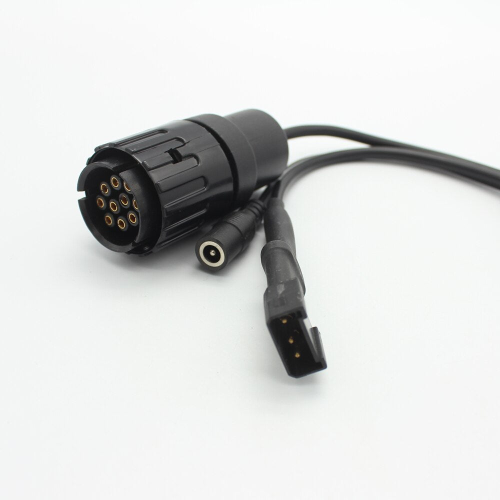 ICOM D Motorcycles Motobikes Diagnostic Cable for BMW 10 Pin Adaptor to OBD2 16pin Connect Cable - Cartoolshop