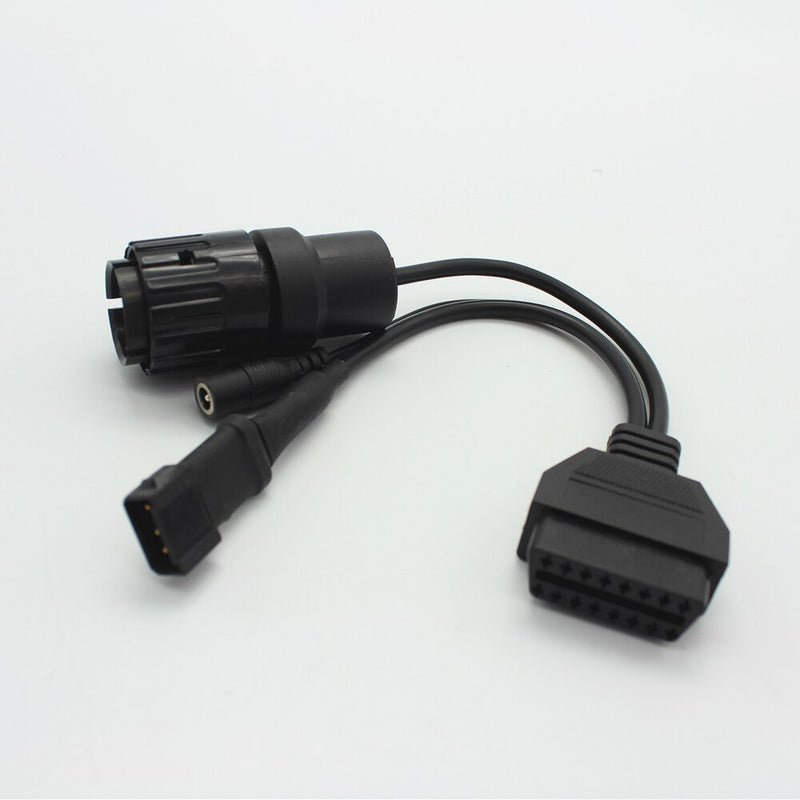 ICOM D Motorcycles Motobikes Diagnostic Cable for BMW 10 Pin Adaptor to OBD2 16pin Connect Cable - Cartoolshop