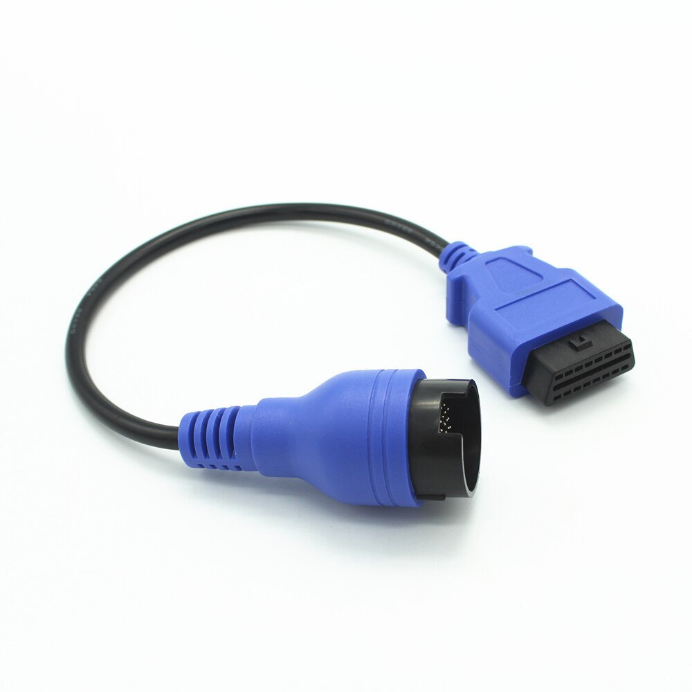 For Benz IVECO 38Pin Cable OBD2 Diagnostic Tool Adapter Connector Diagnostic Trucks Interface Scanner Cable OBDII 16PIN - Cartoolshop