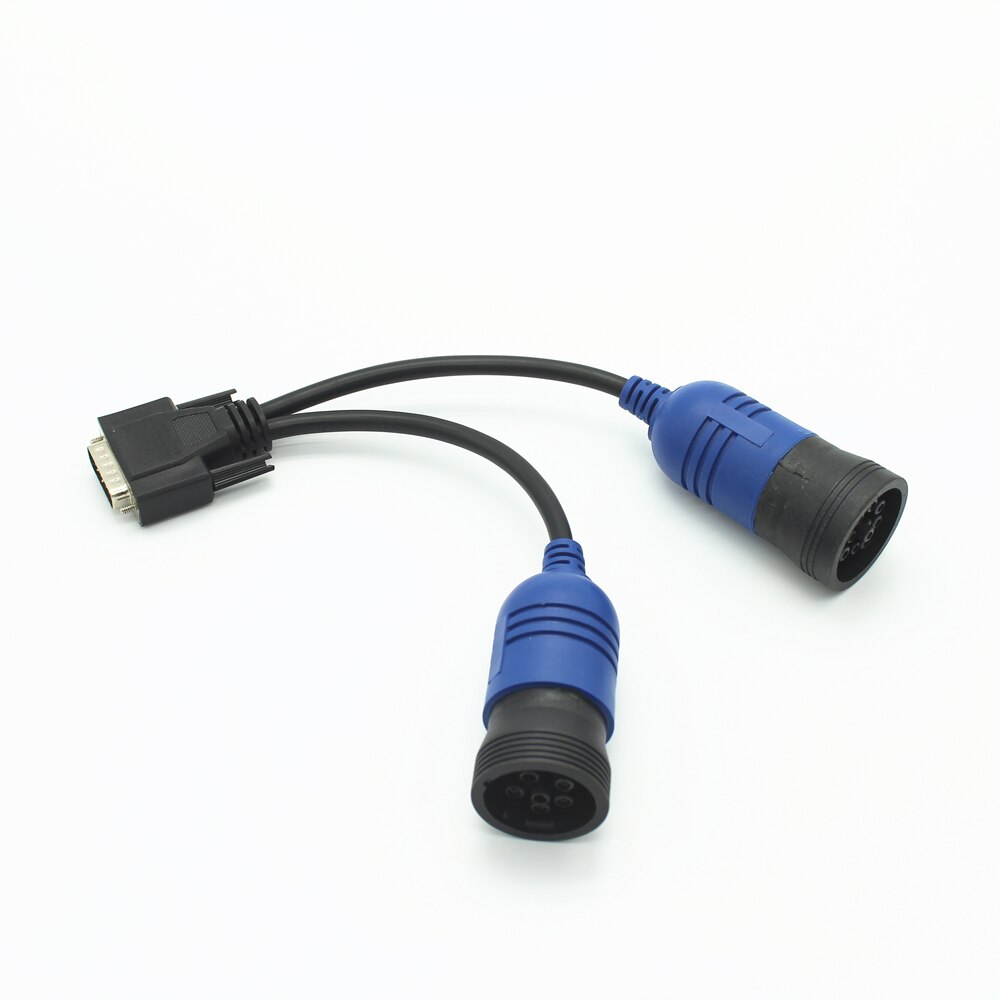 NEXIQ V8 Auto Heavy Duty Truck Scanner Tool NEXIQ 125032 USB Link 6pin and 9pin Y Truck Diagnose Interface Cable - Cartoolshop