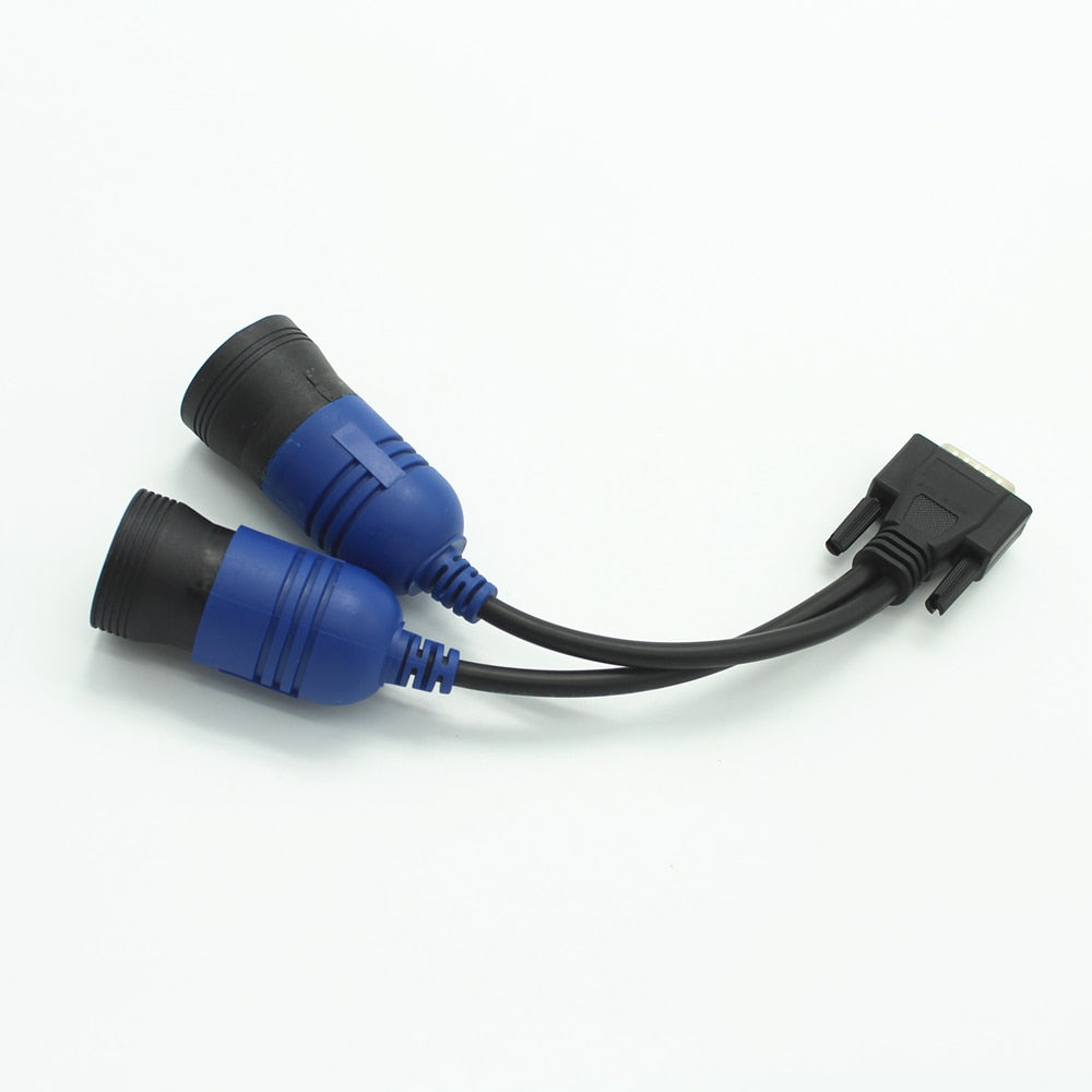 NEXIQ V8 Auto Heavy Duty Truck Scanner Tool NEXIQ 125032 USB Link 6pin and 9pin Y Truck Diagnose Interface Cable - Cartoolshop