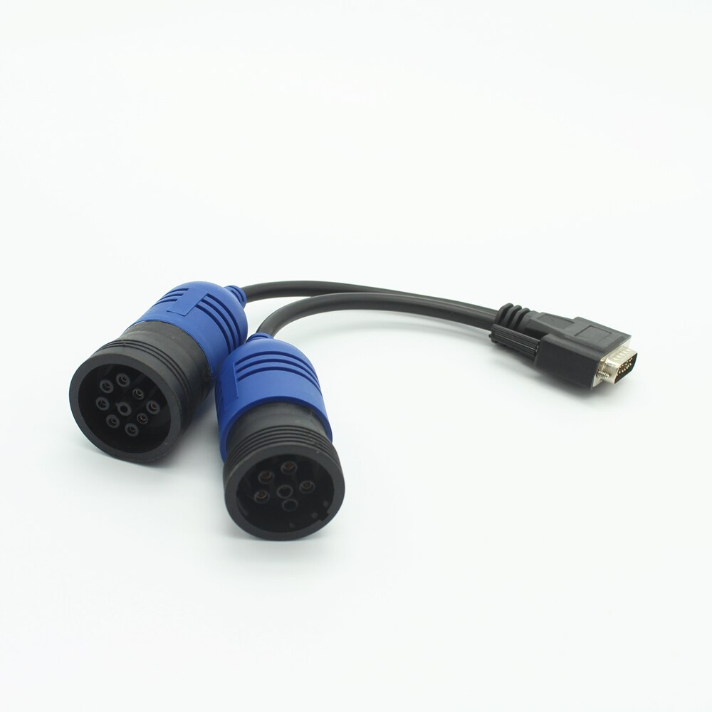 NEXIQ V8 Auto Heavy Duty Truck Scanner Tool NEXIQ 125032 USB Link 6pin and 9pin Y Truck Diagnose Interface Cable - Cartoolshop