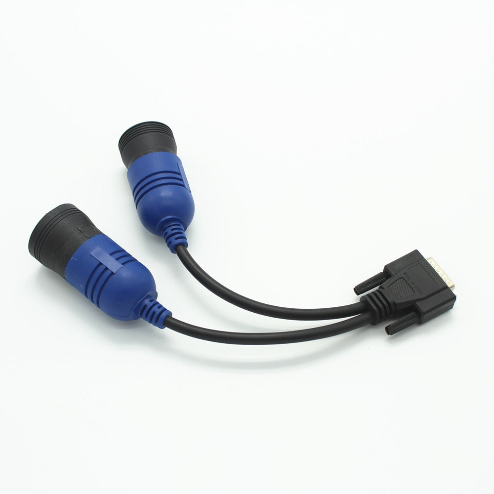 NEXIQ V8 Auto Heavy Duty Truck Scanner Tool NEXIQ 125032 USB Link 6pin and 9pin Y Truck Diagnose Interface Cable - Cartoolshop