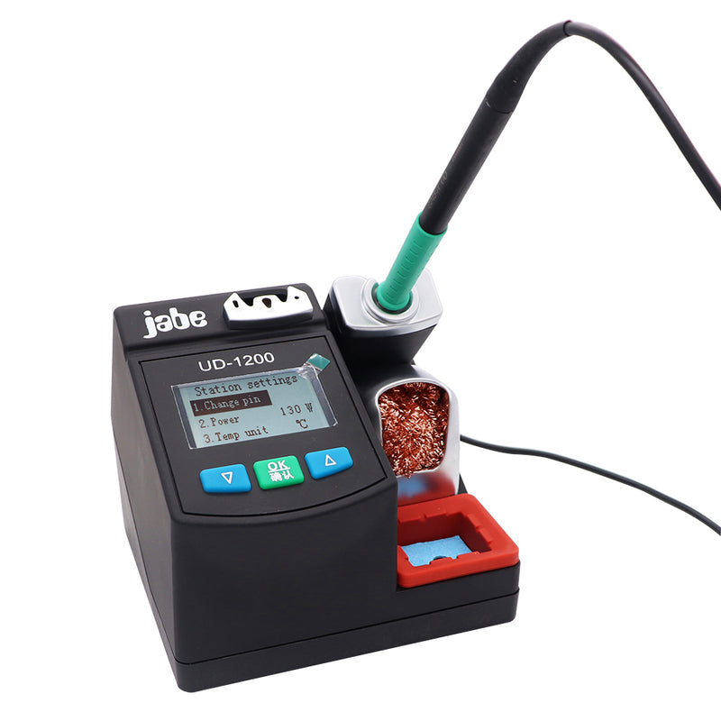 Jabe UD-1200 Precision Lead-free Soldering Station 2.5S Rapid Heating with Dual Channel Power Supply Heating System