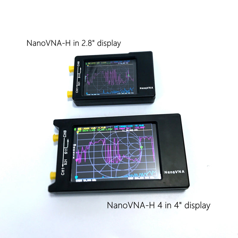 Hugen NanoVNA-H4 4.0" Display 4.2 Version 1950mAh Battery Vector Network Analyzer HF VHF UHF Antenna Analyzer