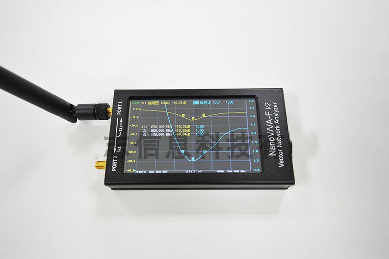 50k-3GHz NanoVNA-F V2 3G 4.3 Inch IPS TFT LCD HF VHF UHF UV Vector Network Analyzer 5000mA Battery Demo Kits
