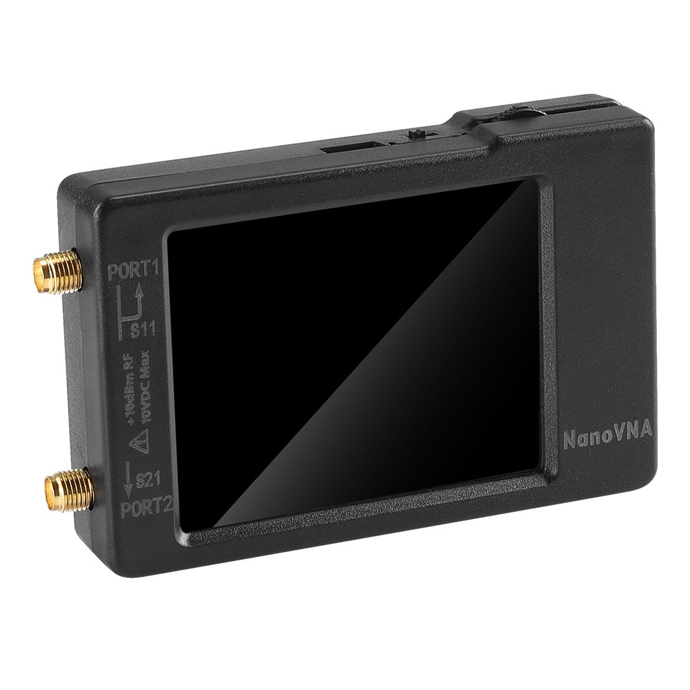 Vector Network Antenna Analyzer 10KHz-1.5GHz MF HF VHF UHF Shell SD Card Slot Supprt 32G Digital Nano VNA-H Tester