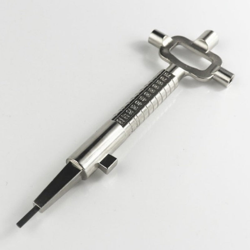 K1KA Locksmith Tool Opening Door Following the Removal the Cylinder Gauge Stepped Spindle Pins