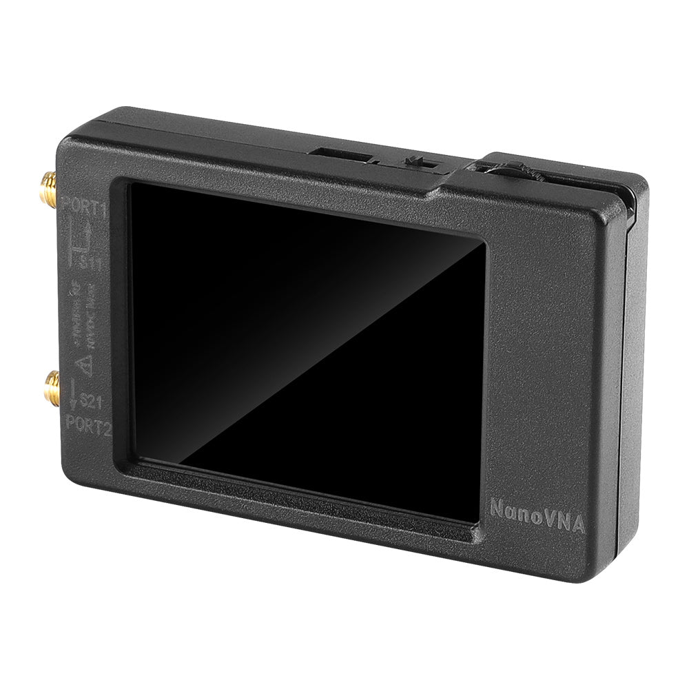 Vector Network Antenna Analyzer 10KHz-1.5GHz MF HF VHF UHF Shell SD Card Slot Supprt 32G Digital Nano VNA-H Tester