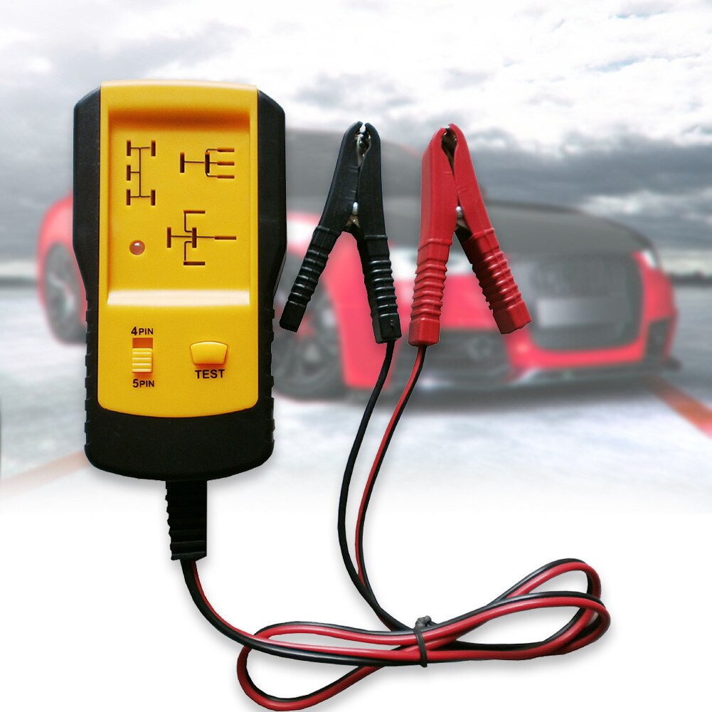 AE100 Automotive Relay Tester for 12V Car Auto Battery Checker Electrical Testers & Test Leads