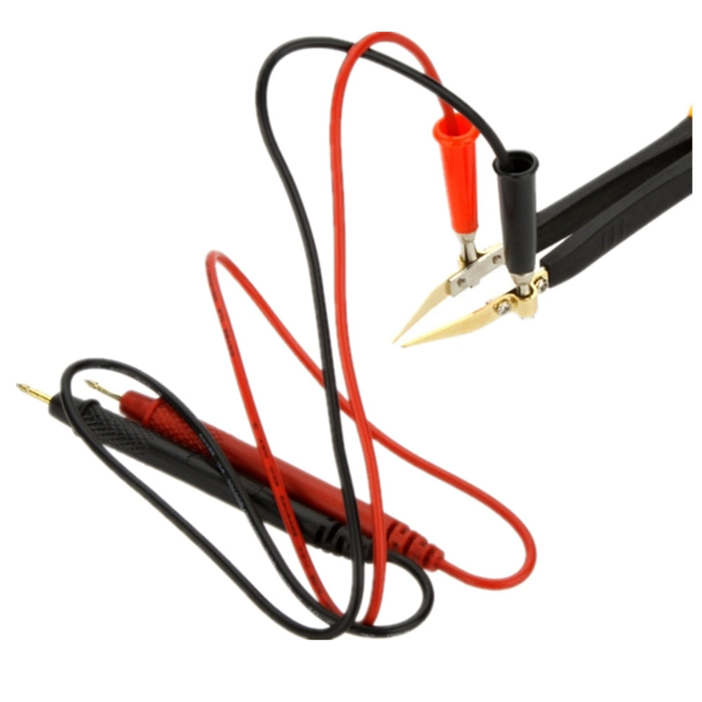 HP-990B SMD Multimeter Diode Capacitance Resistance Tweezers Meter Auto Range Meter Resistor Capacitor Continuity Battery Tester - Cartoolshop