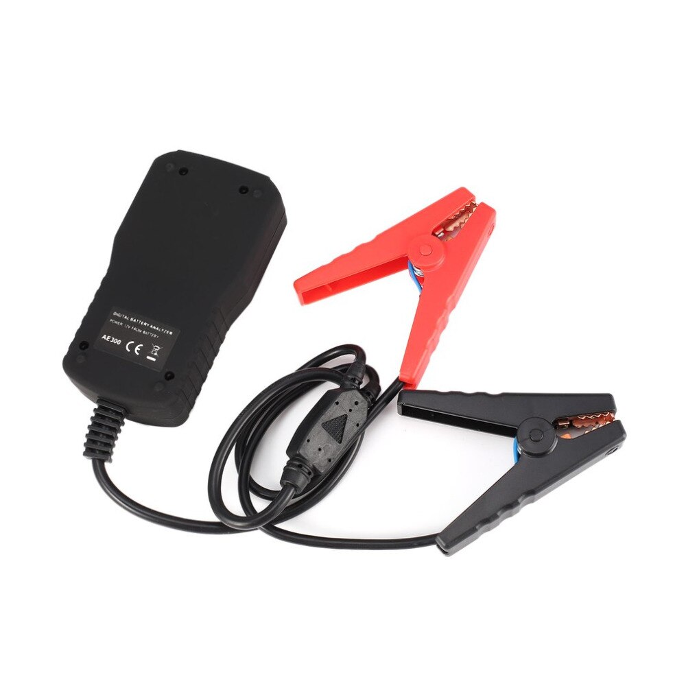 Digital Car Battery Auto System Analyzer AE300 12V LCD Automotive Vehicle Battery Voltage ohm Tester