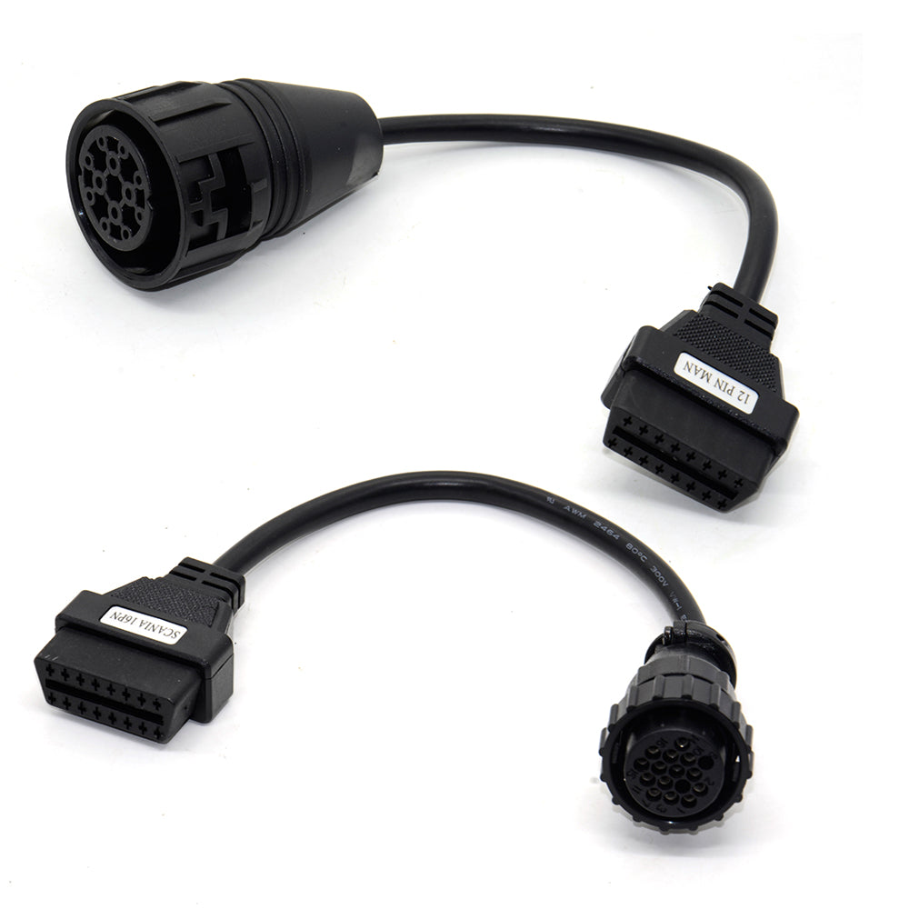 Truck Full Set TCS Truck 8 Cables CDP PRO Scanner Connecter Diagnostic Cable for VD600 CDP - Cartoolshop