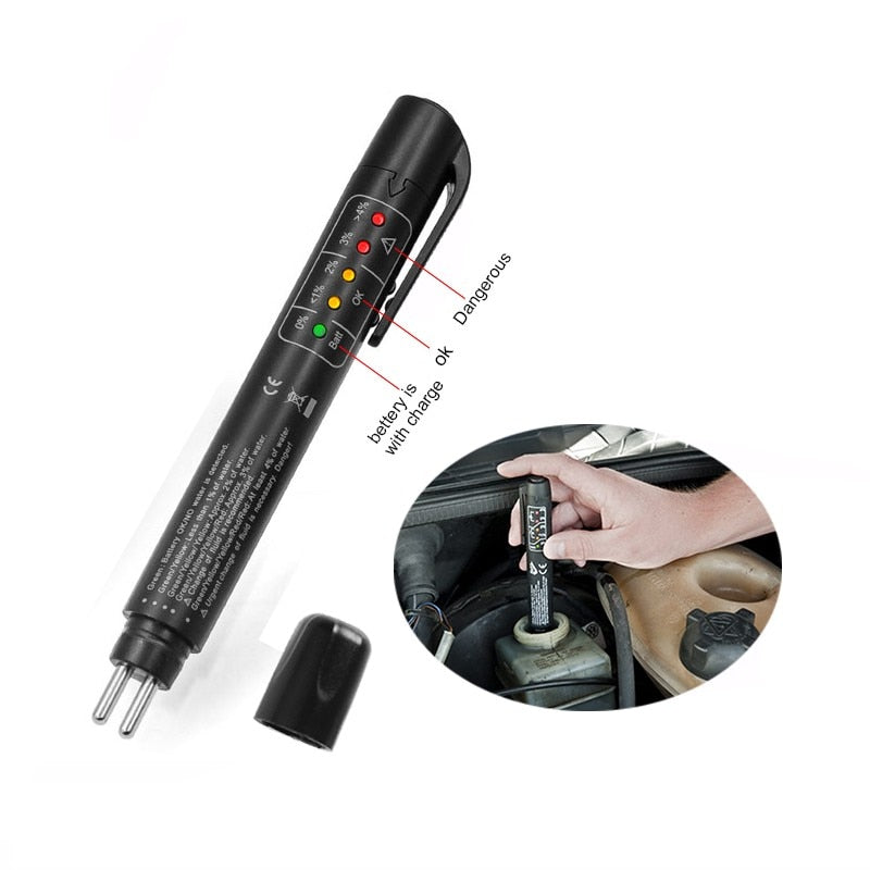 Mini Electronic Brake Fluid Liquid Tester Pen for DOT3/DOT4 - Cartoolshop