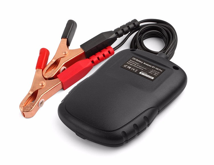 FOXWELL BT100 12V Car Battery Tester for Flooded AGM GEL Digital All Cars Data Battery Analyzer - Cartoolshop