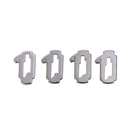 200pcs TOY43 Car Lock Plate CarLock Reed Locking Plate For Toyota NO.1.2.3.4 Lock Reed 4 model Auto Lock Repair